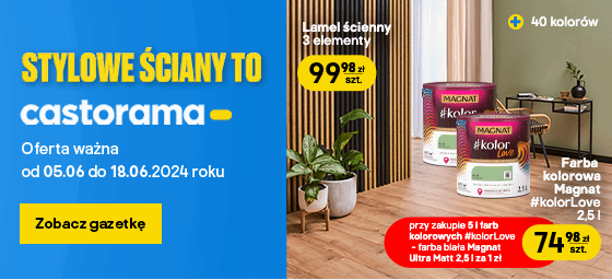 Stylowe ściany to castorama