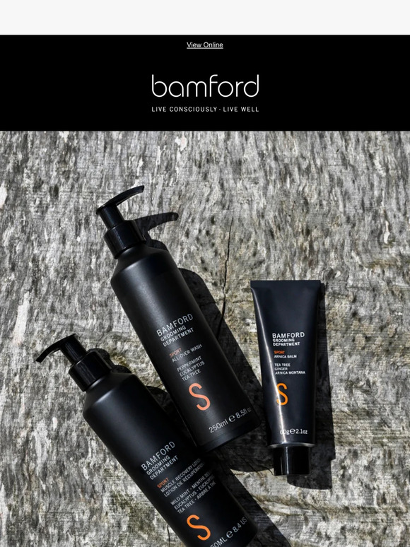 New: Bamford Grooming Department Sport Range