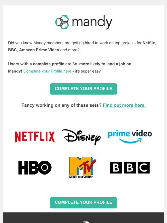 You're missing out on top jobs! | Netflix and Disney jobs are live on Mandy