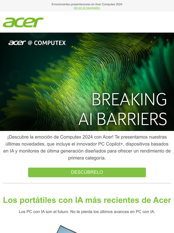 ¡Descubre los nuevos portátiles con IA y otras novedades!