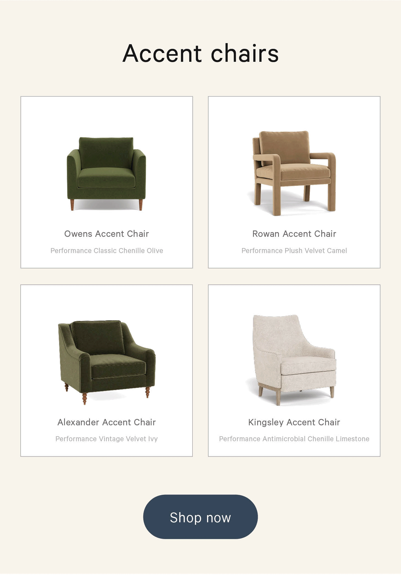 Shop Accent Chairs