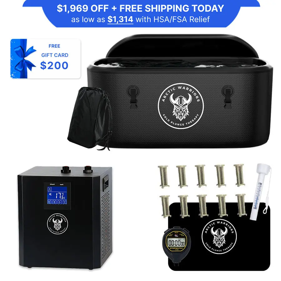 Image of Arctic Warrior 0.5 HP Advanced Water Chiller + XL Tub + Essentials