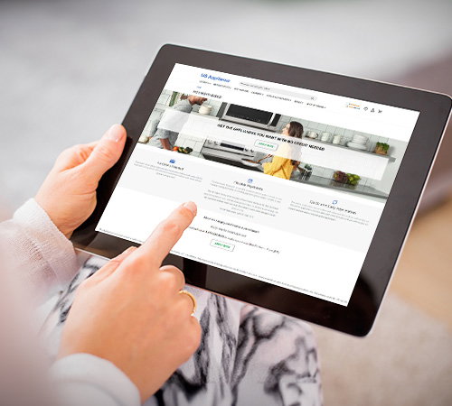 Get 15 Months No Interest Financing on GE, Cafe and Monogram Appliances.