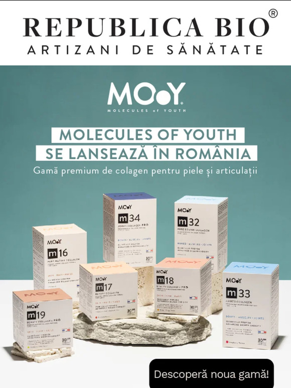 Mai tânăr în 12 săptămâni cu Molecules of Youth