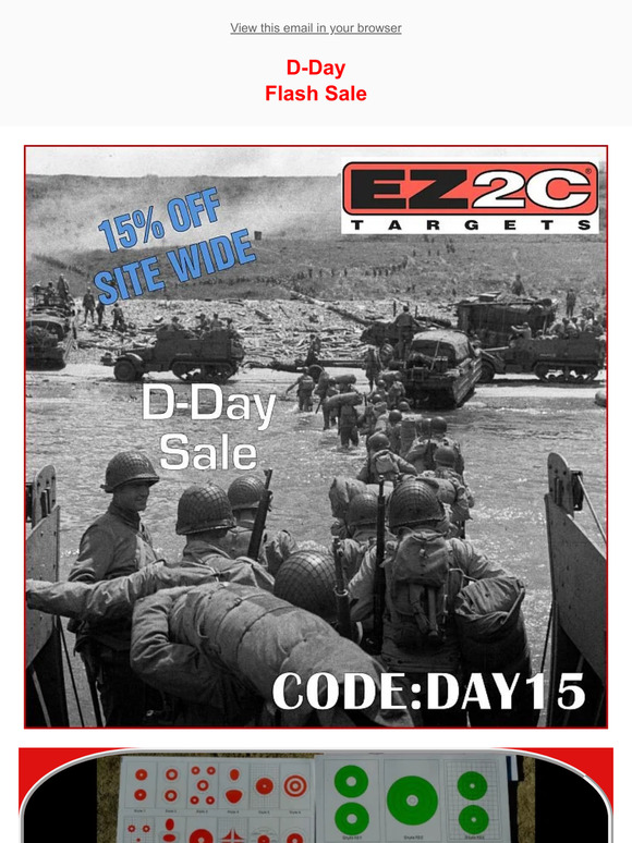 D-Day Does 80: 15% Off Flash Sale Today