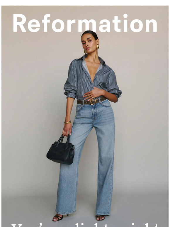 Reformation Email Newsletters Shop Sales, Discounts, and Coupon Codes