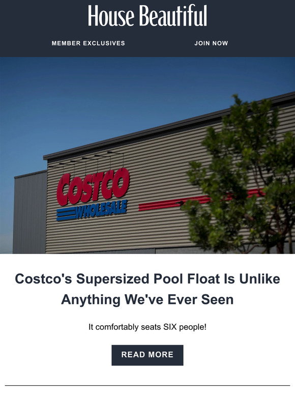 House Beautiful: Costco’s Supersized Pool Float Just Broke the Internet ...