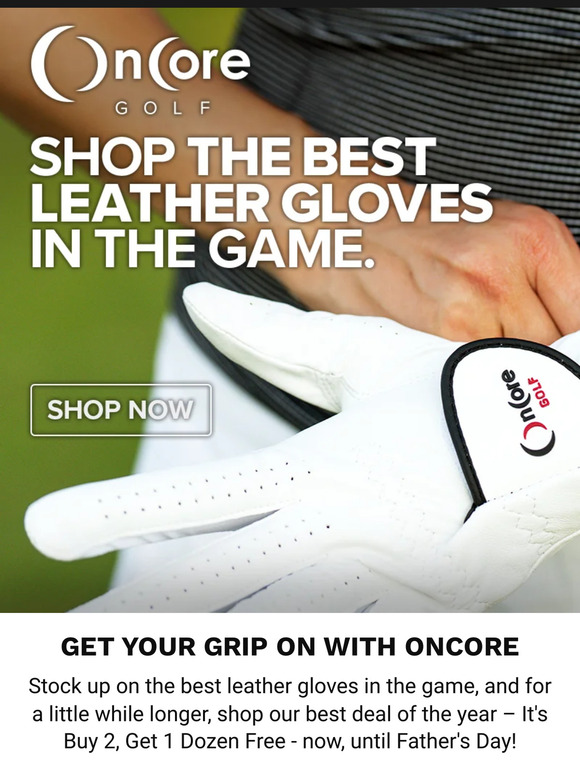 Stay Cool and Grip It: OnCore Summer Golf Gloves