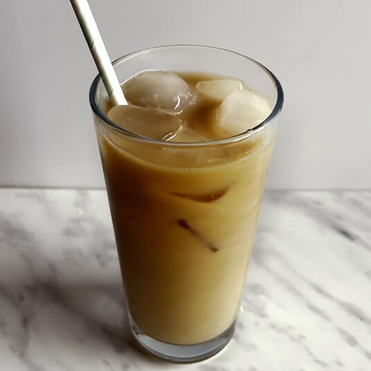 Iced Vanilla Honey Latte