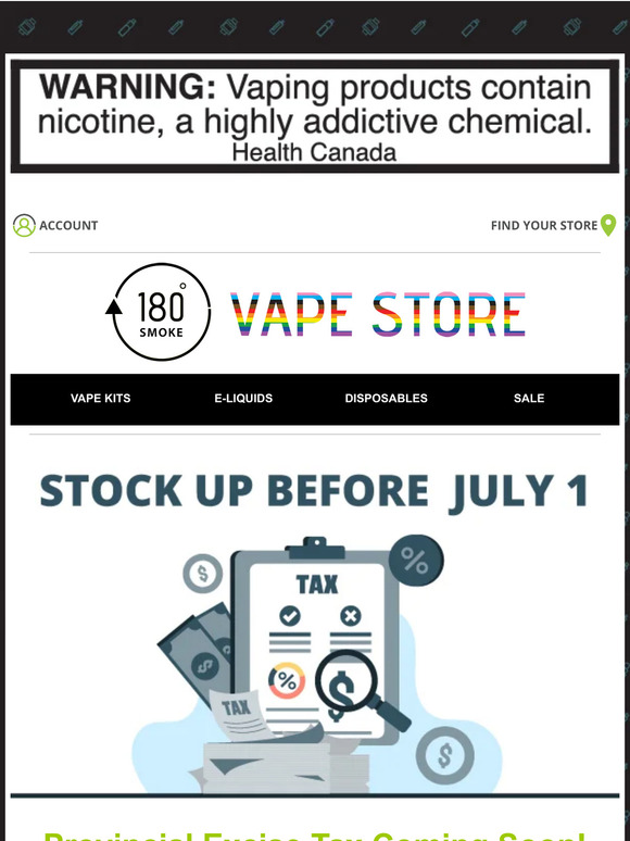 Important Update: New Excise Tax 🥊