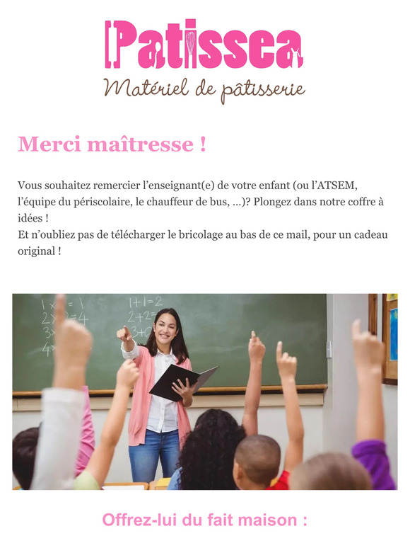 💝 Pour toi maître(sse) ! 🎁 Un cadeau + bricolage