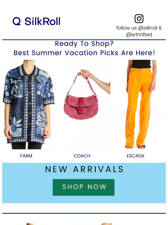Ready To Shop? Best Summer Vacation Picks Are Here!