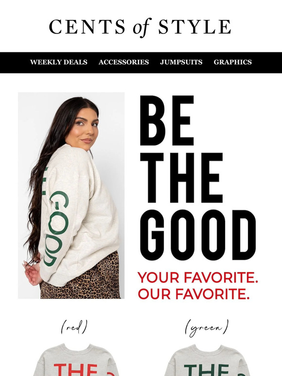 NEW! Be The Good Sweatshirt - $20 ❤️