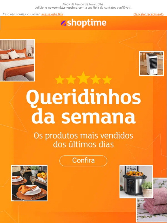 Os mais vendidos da semana 📦