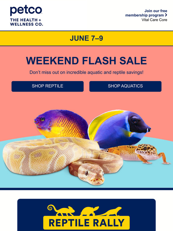 Petco BIG SAVINGS This weekend only Milled