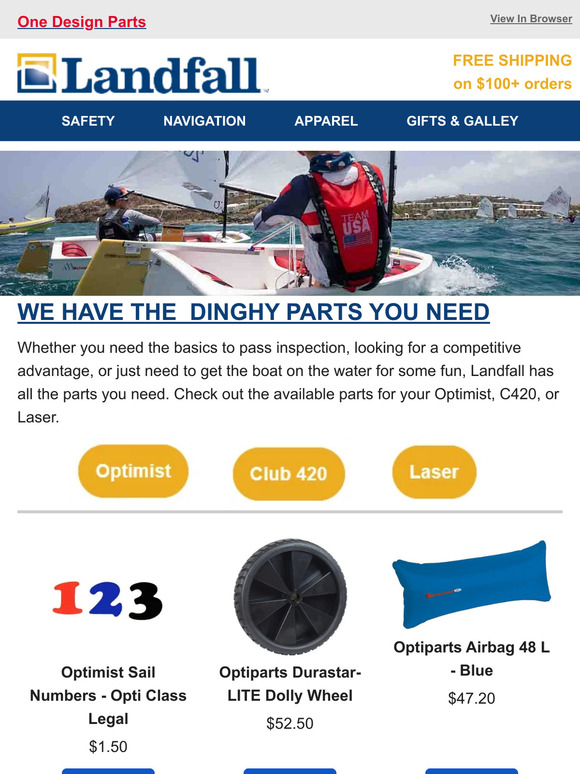 Get Dinghy Ready @Landfall