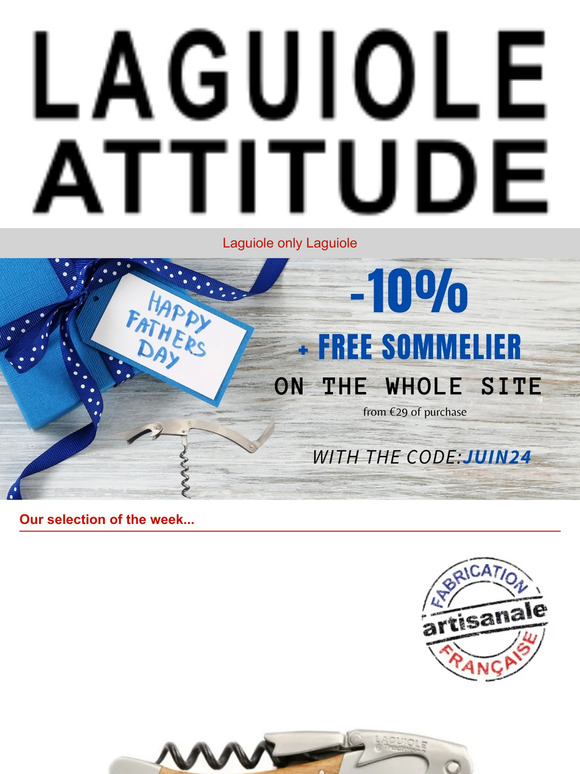 Laguiole is a must-have for Father’s Day 🎁
