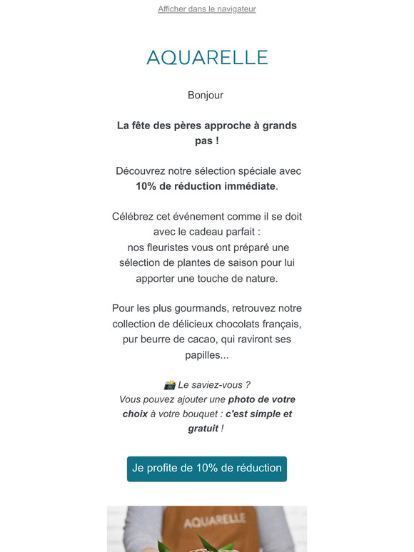 La Fête des Pères arrive bientôt : 10% de réduction sur notre sélection