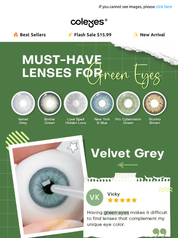 💚 Which Contacts Are Best for Green Eyes?