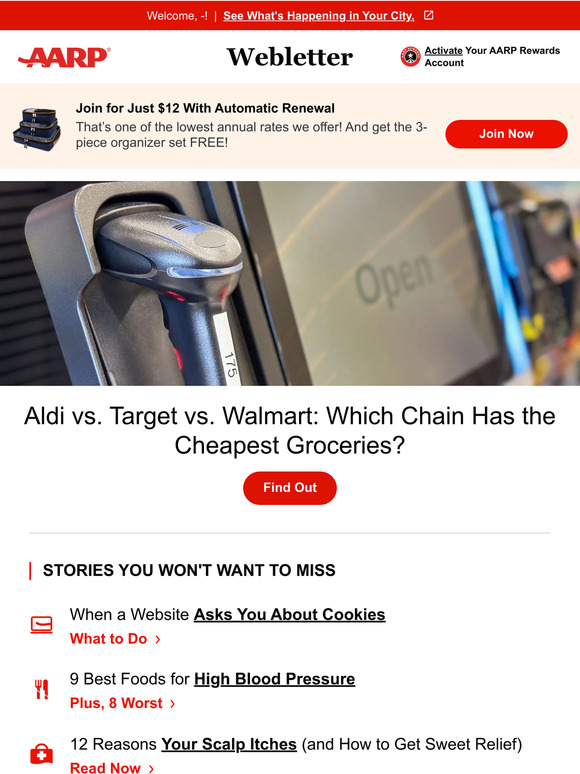 AARP Desktop/Mobile US —, Aldi vs. Target vs. Walmart Which Chain