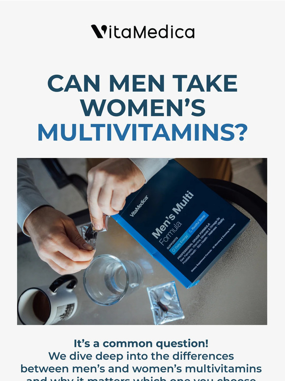 Who Can Take a Men's Multivitamin?
