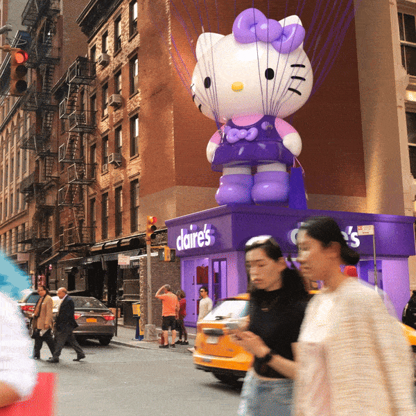 Hello Kitty, Hello World - Happy National BFF Day - Drop in with your day ones to shop all things Hello Kitty at Claire's