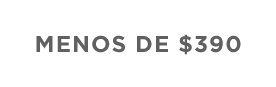 Menos de $350