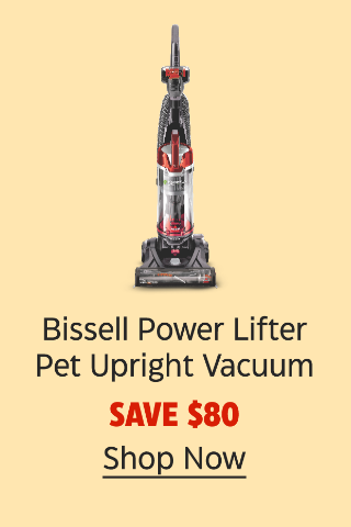 Bissell Power Lifter Pet Upright Vacuum. Save $80