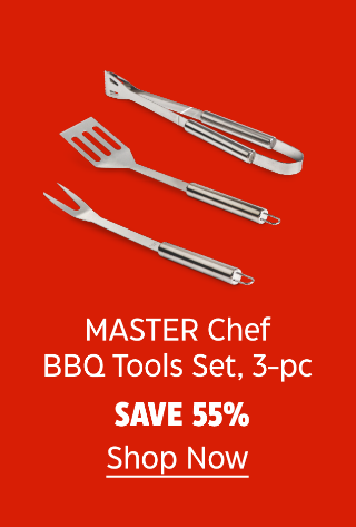 MASTER Chef BBQ Tools Set, 3-pc. Save 55%