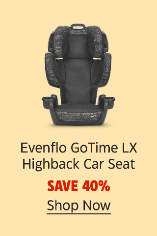  Evenflo GoTime LX Highback Car Seat. Save 40%