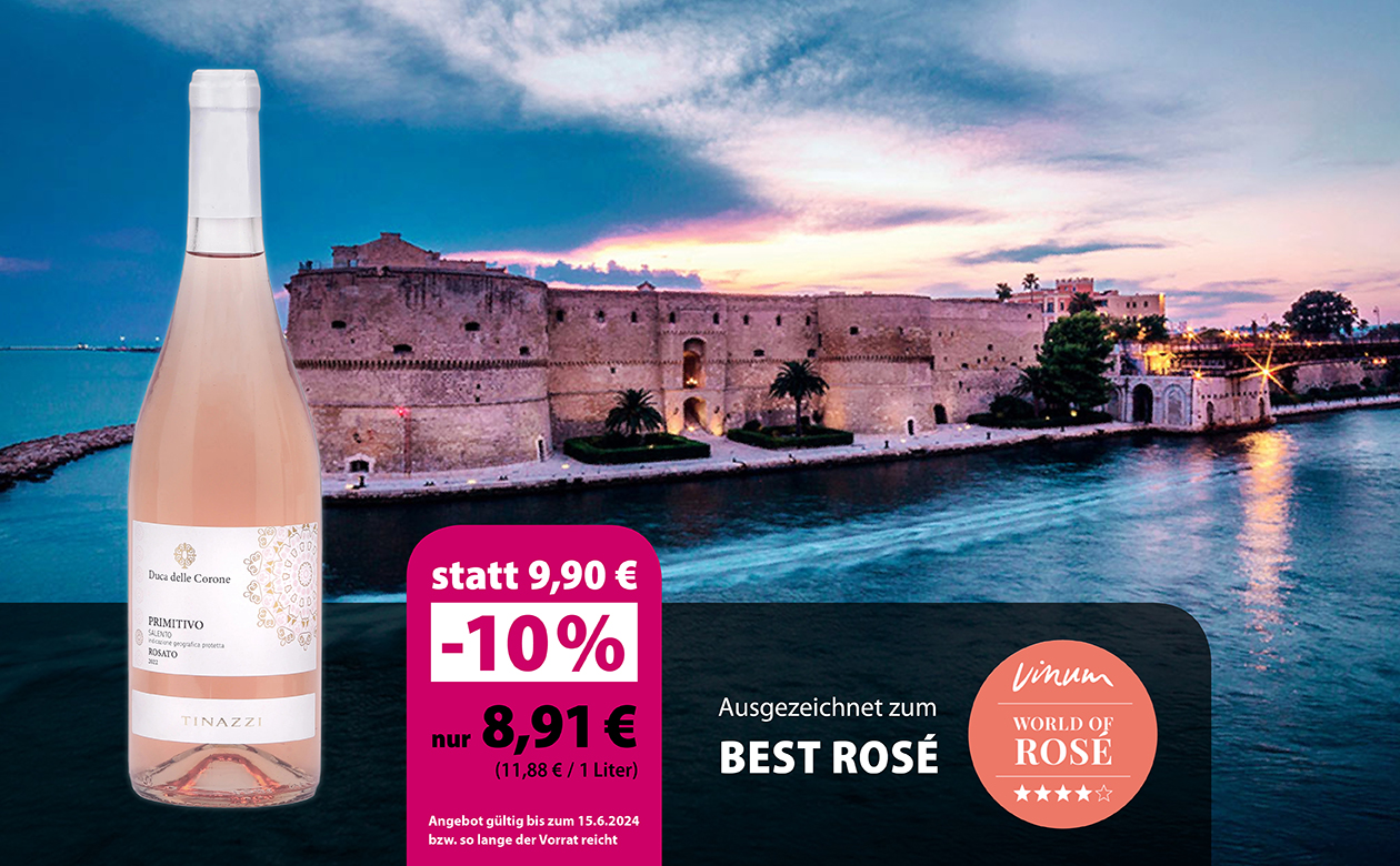 Duca delle Corone Primitivo Rosato 