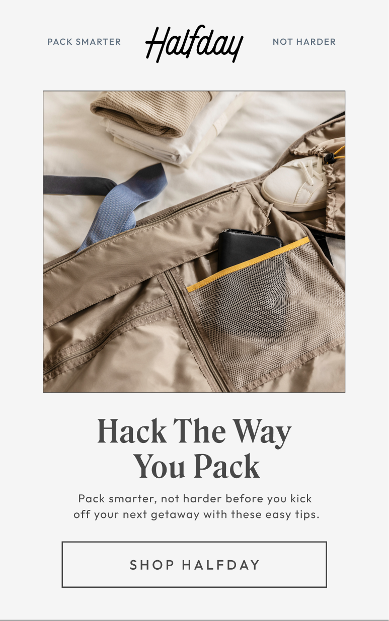 Hack the way you pack