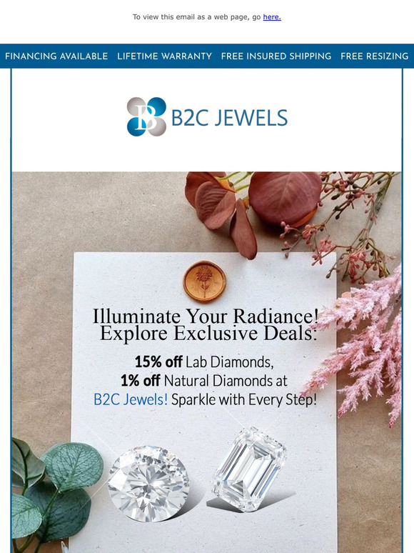 🌸 Flourish in Beauty - Discover Timeless Elegance with Our Captivating Diamonds! 💎🌼