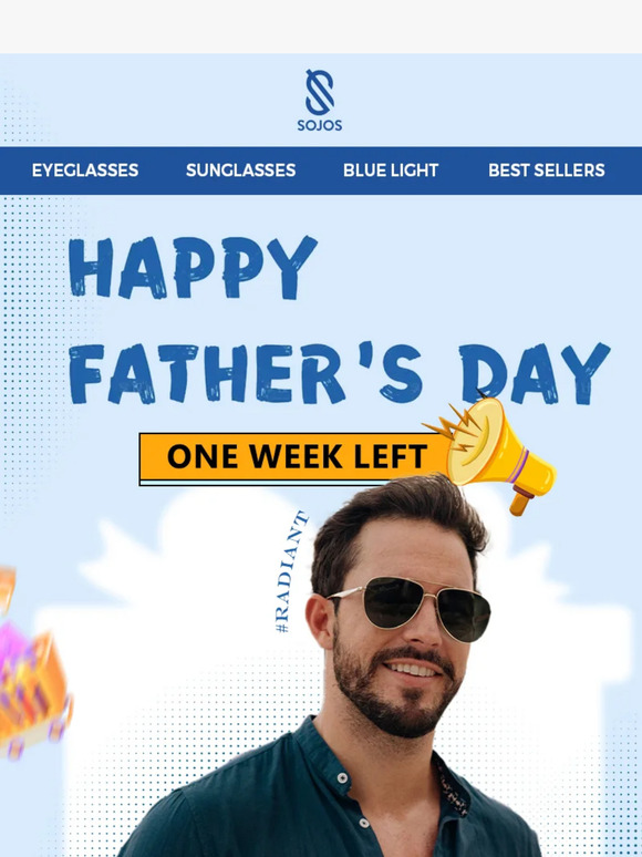 Happy Father's Day!!💙📣One week left