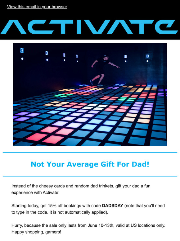 The Activate Father's Day Promo Starts Soon!🥸