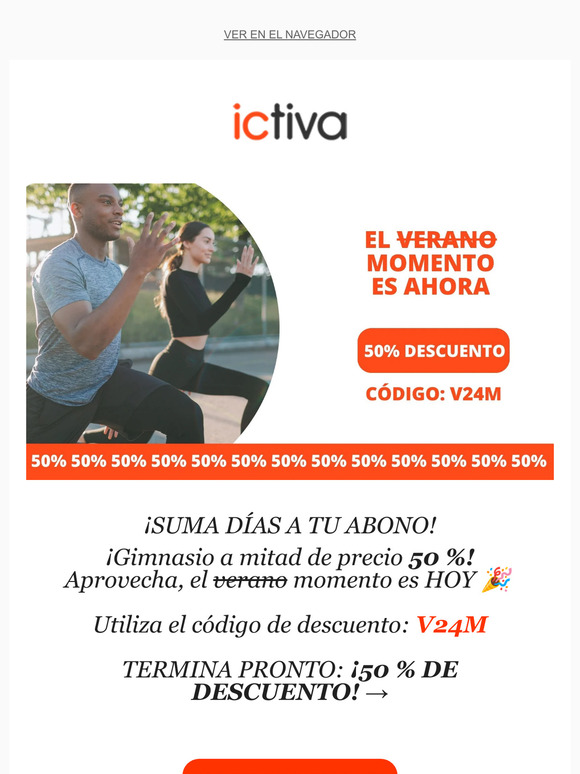 Últimas 48 horas - 50% de dto.