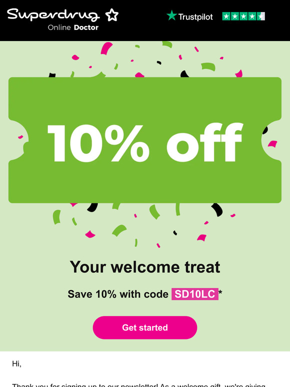 Your 10% discount inside!