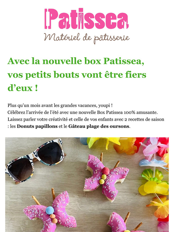 👋 La nouvelle Box Patissea sent bon les vacances 🏖️