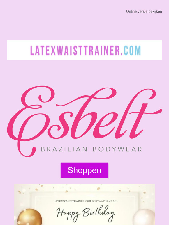 Nieuws van Latexwaisttrainer.com