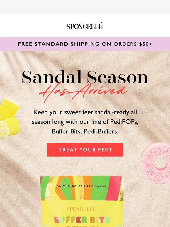 Spongelle Beyond Cleansing: Get Toes That Glow ๐ | Milled