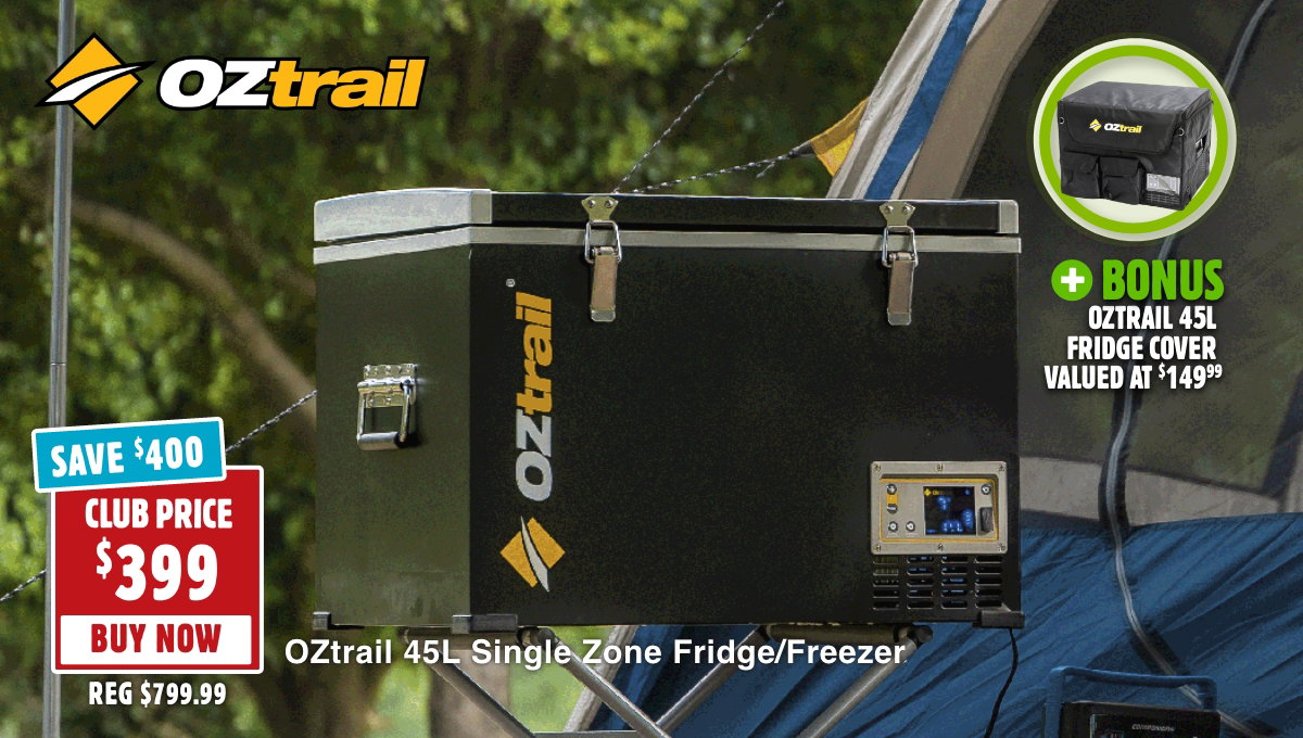 OZtrail 45L Single Zone Fridge/Freezer