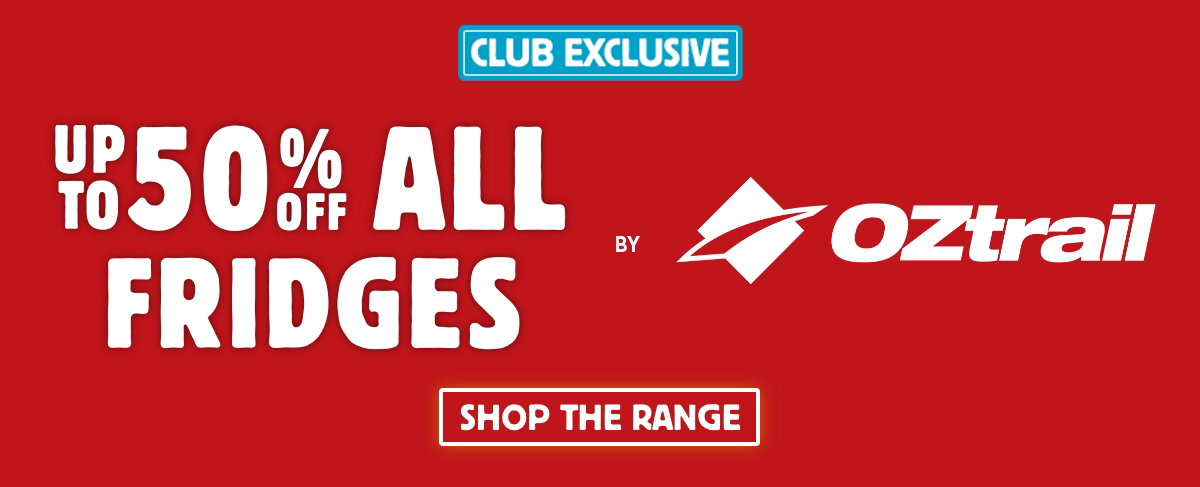 Up to 50% off all fridges by OZtrail