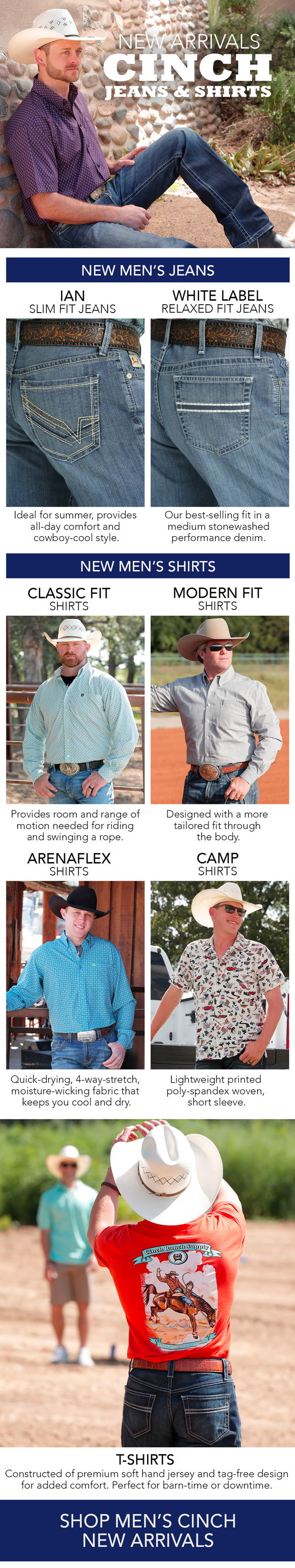 Rod's Western Palace: Look Your Best: New Men's Cinch Fashion for Every ...