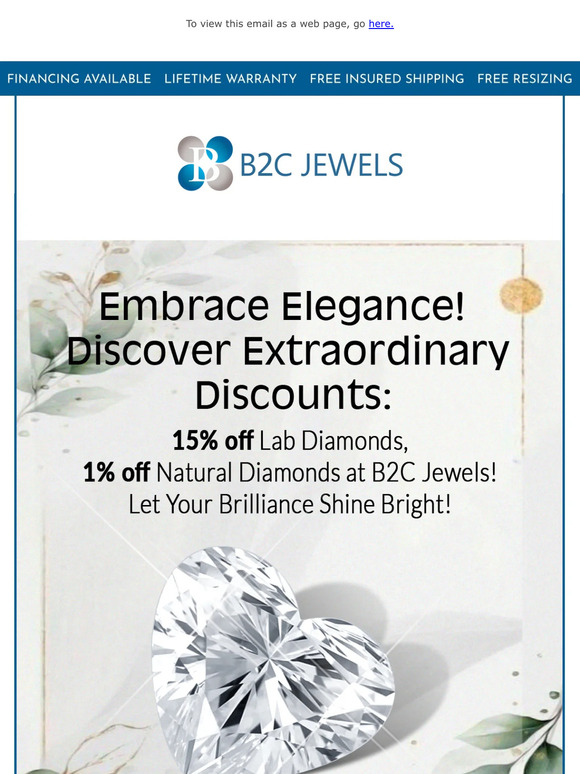🌸 Blossom into Elegance - Illuminate Your Look with Our Stunning Diamond Selections! 💎✨