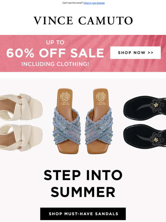 Summer Forecast: Sandals On Repeat