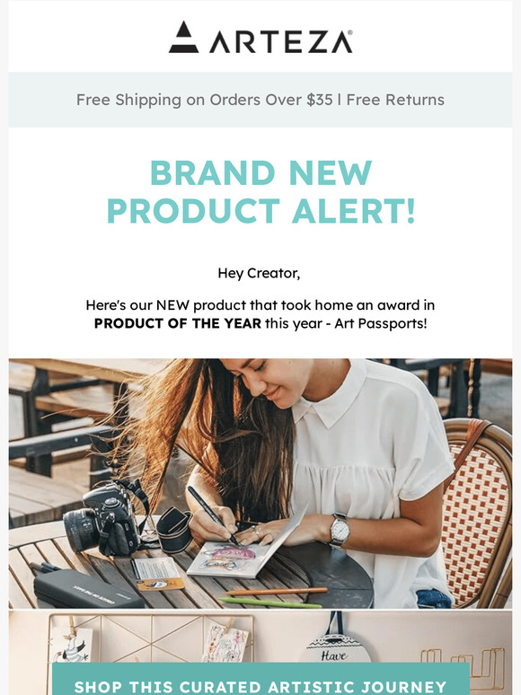 Arteza® Art Supplies Email Newsletters Shop Sales, Discounts, and Coupon Codes