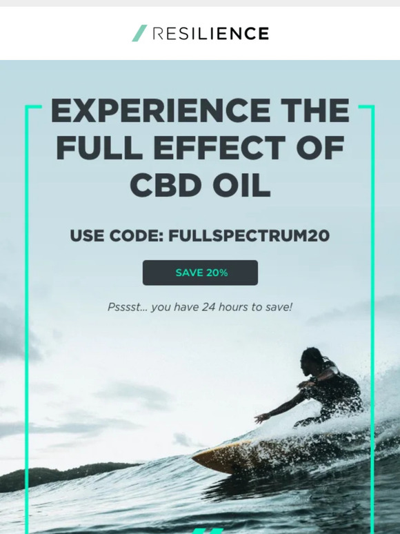 Our Full Spectrum Oil is on SALE 👏