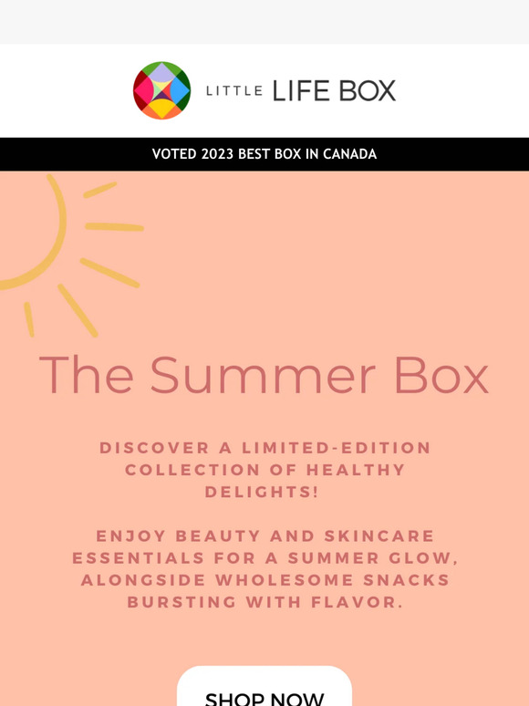 NEW Seasonal Box Available ☀️