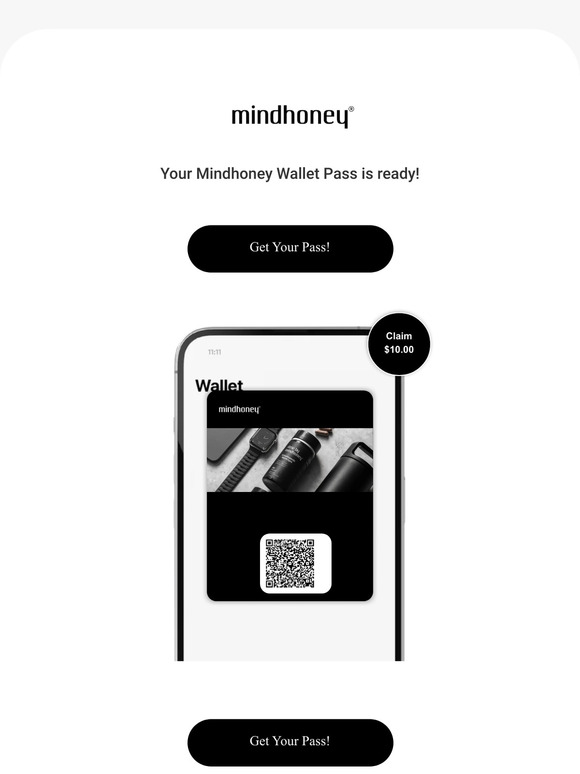 Your Mindhoney Pass is ready!