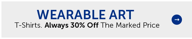 Wearable Art Always 30% Off The Marked Price